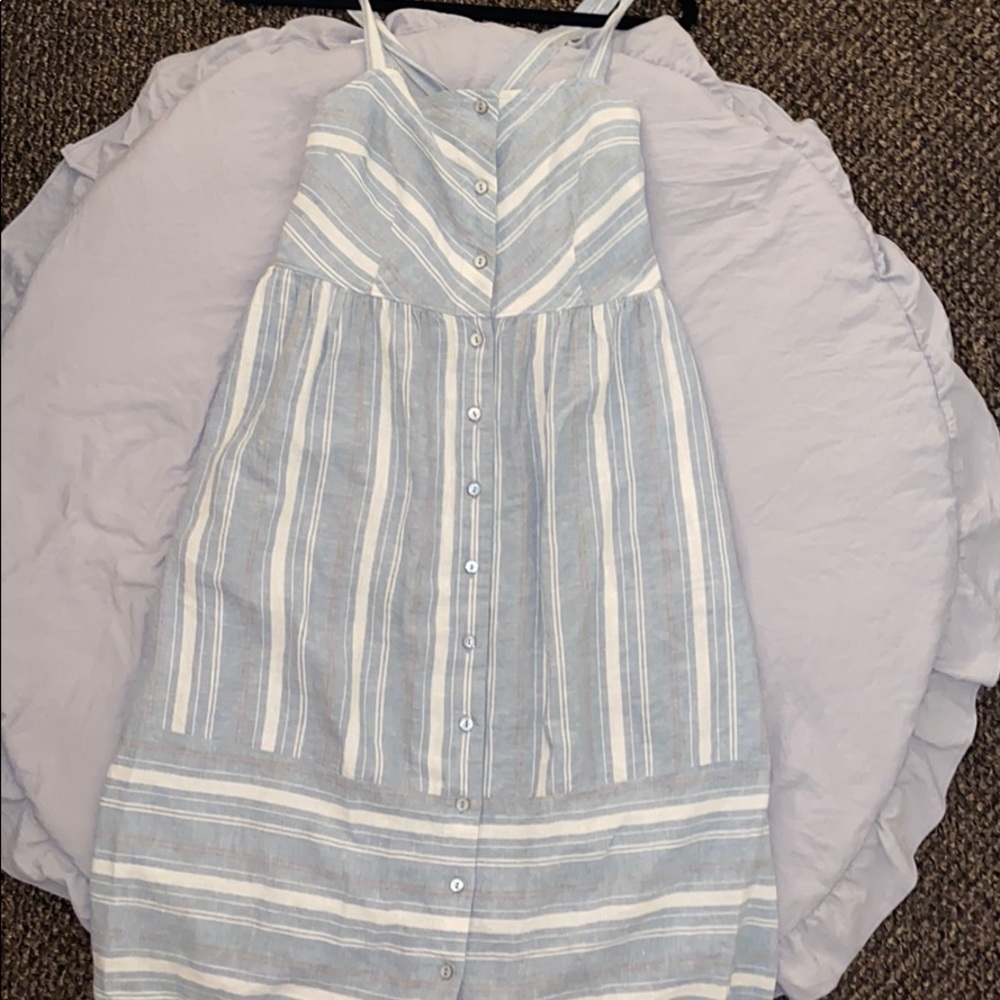 Medium Light blue A-line dress